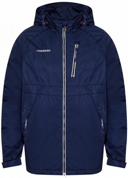 M09120G-NN222 Куртка на флисовой подкладке мужская (синий)